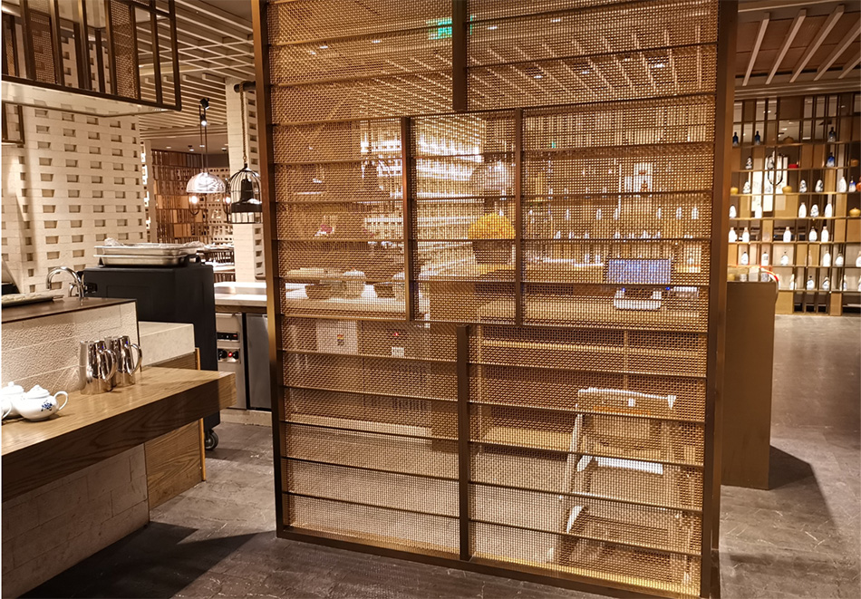 辦公室內(nèi)隔斷用的網(wǎng)眼布